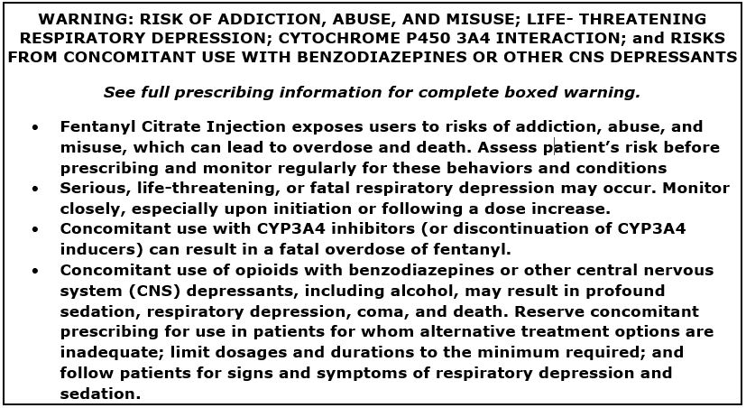 blackbox warning fentanyl