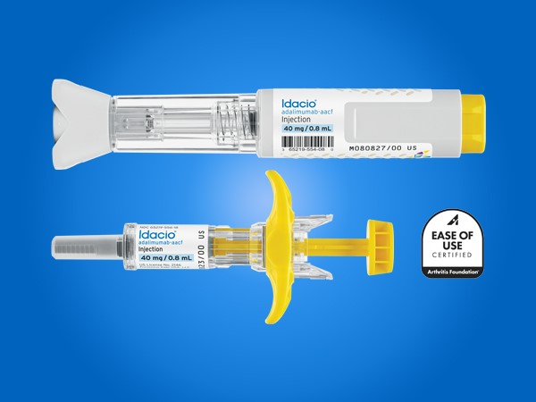 Idacio® (adalimumab-aacf) is a citrate-free formulation of adalimumab 